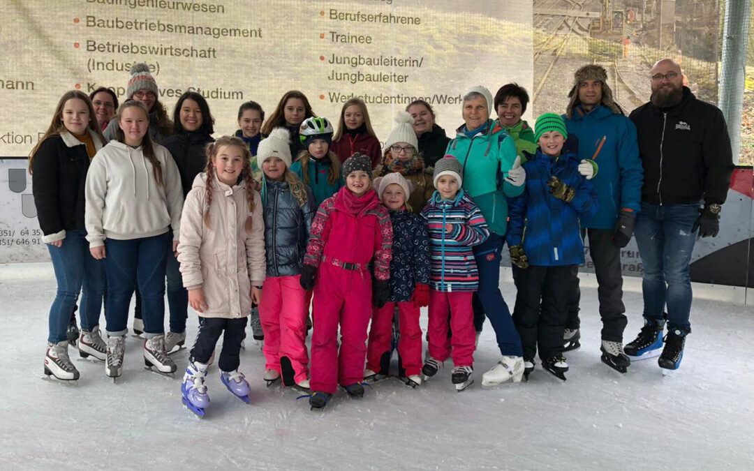 Eislaufen in den Winterferien