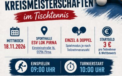 Einladung zur 3. Nicht-Kreismeisterschaft